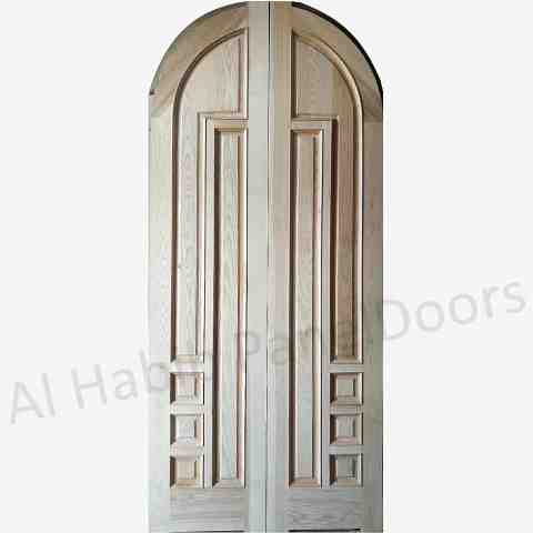 This is Main Double Door 6 Panel. Code is HPD395. Product of Doors - Solid Wooden Main Doors in Pakistan, Spain, England, Main Doors, Double Door, Dayyar Wooden Main Doors, Ash Wood Main Doors, 6 Panel Double Door -  Al Habib