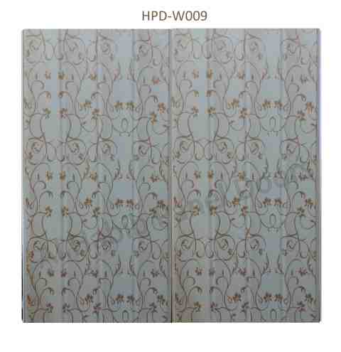 This is Flower Texture Wall Panel. Code is HPDL002. Product of PVC Wall Paneling and Flooring - Blackish and golden flower contrast plastic wall paneling 100% waterproof and good quality. Its available in many colors and patterns to match your personal style Al Habib