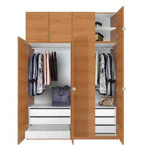 This is Standing Four Door Wardrobe. Code is HPD519. Product of Wardrobes - Free standing wardrobes, lamination wardrobe, UV wardrobes, Modern fancy wardrobe, will be ready on order. No compromise on quality Al Habib