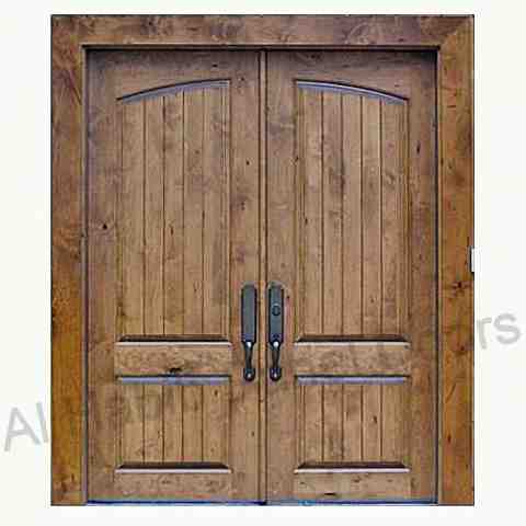 This is Ash Wood Main Double Door. Code is HPD115. Product of Doors - Solid Wooden Main Doors in Pakistan, Spain, England, Main Doors, Double Door, Dayyar Wooden Main Doors, Ash Wood Main Doors, 6 Panel Double Door -  Al Habib