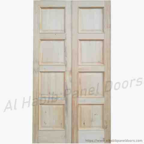 This is Ash Solid Wood Main Double Door. Code is HPD414. Product of Doors - Inported Ash Wood Latest design - Solid Wood Doors that are available in various specifications and materials based on the clients Al Habib