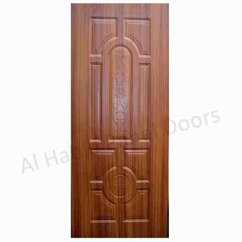 This is Teak Sagwan Skin D 3 Panel Door. Code is HPD132. Product of Doors - - Teak Shagwan Panel Door - Al Habib