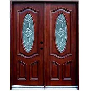 This is Ash Solid Wood Main Double Door. Code is HPD414. Product of Doors - Inported Ash Wood Latest design - Solid Wood Doors that are available in various specifications and materials based on the clients Al Habib
