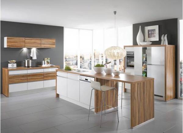 Accent High Gloss Furniture Kitchen Design