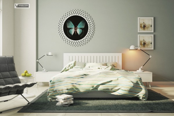 Butterfly Bedroom Design