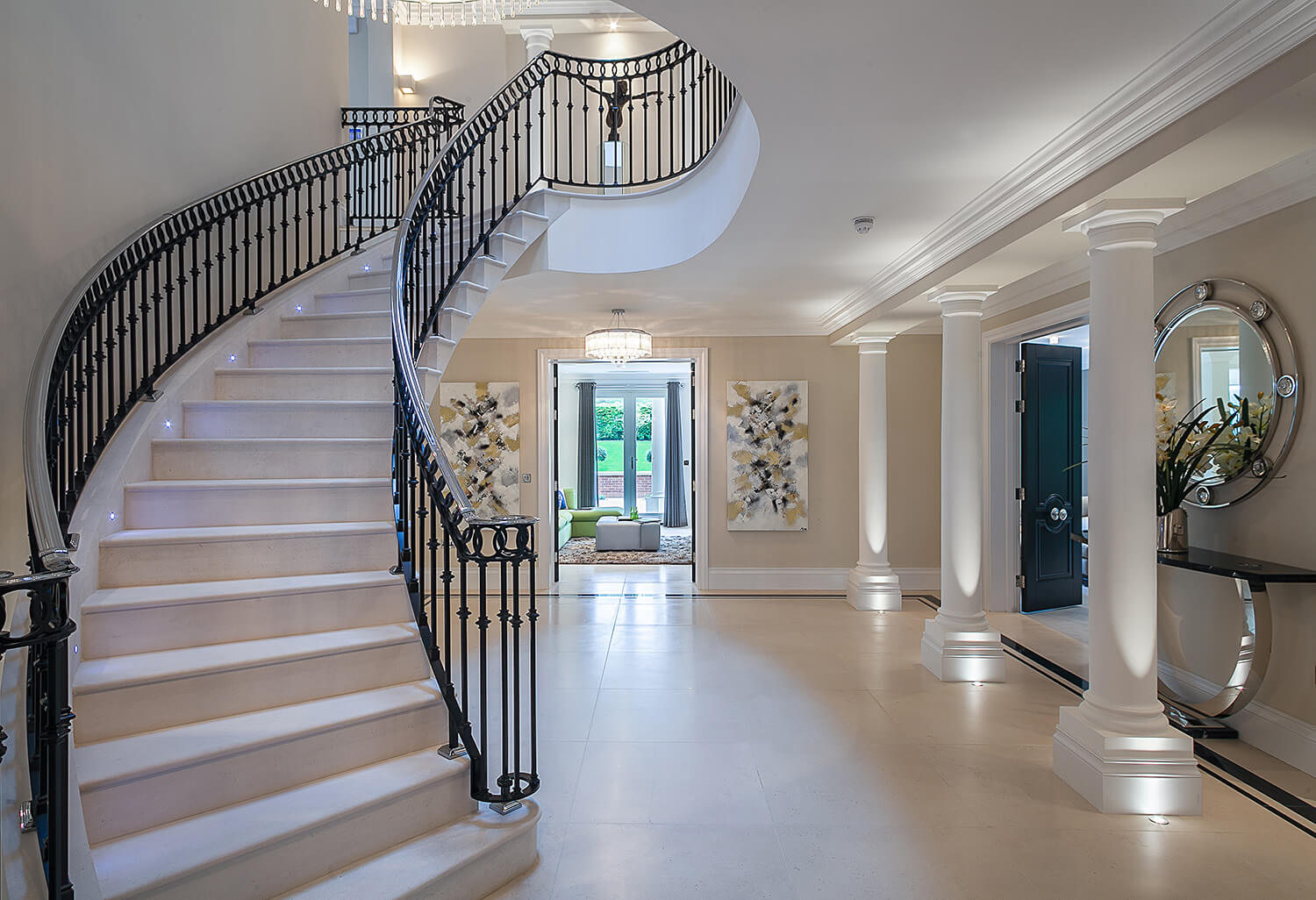 Curved Staircase Design