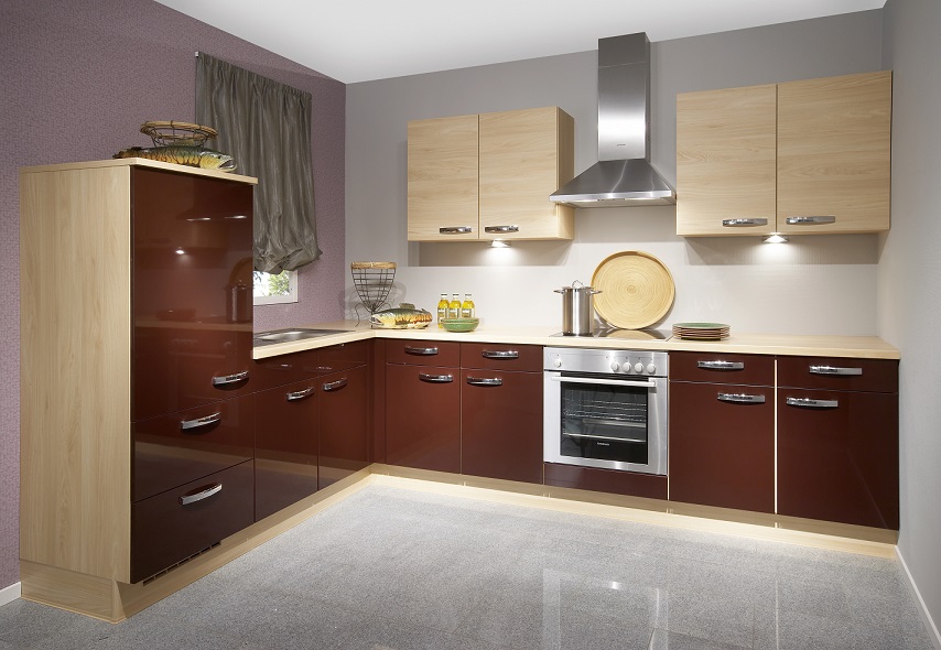Glossy KItchen Cabinet Design Home Interiors