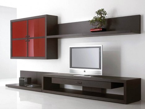 Italian LCD Cabinet Design