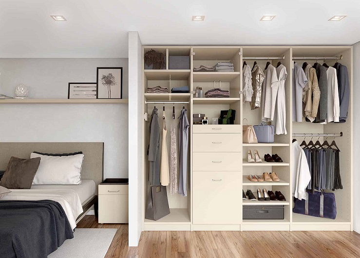 Master Closet Design For Bedroom