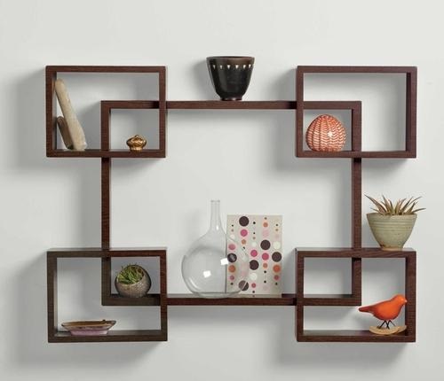 Modern Art Wall Shelves Design Idea Boxes Design