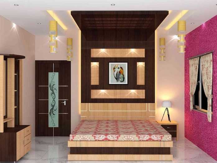 Modern Bedroom In Unique Style Interior Design