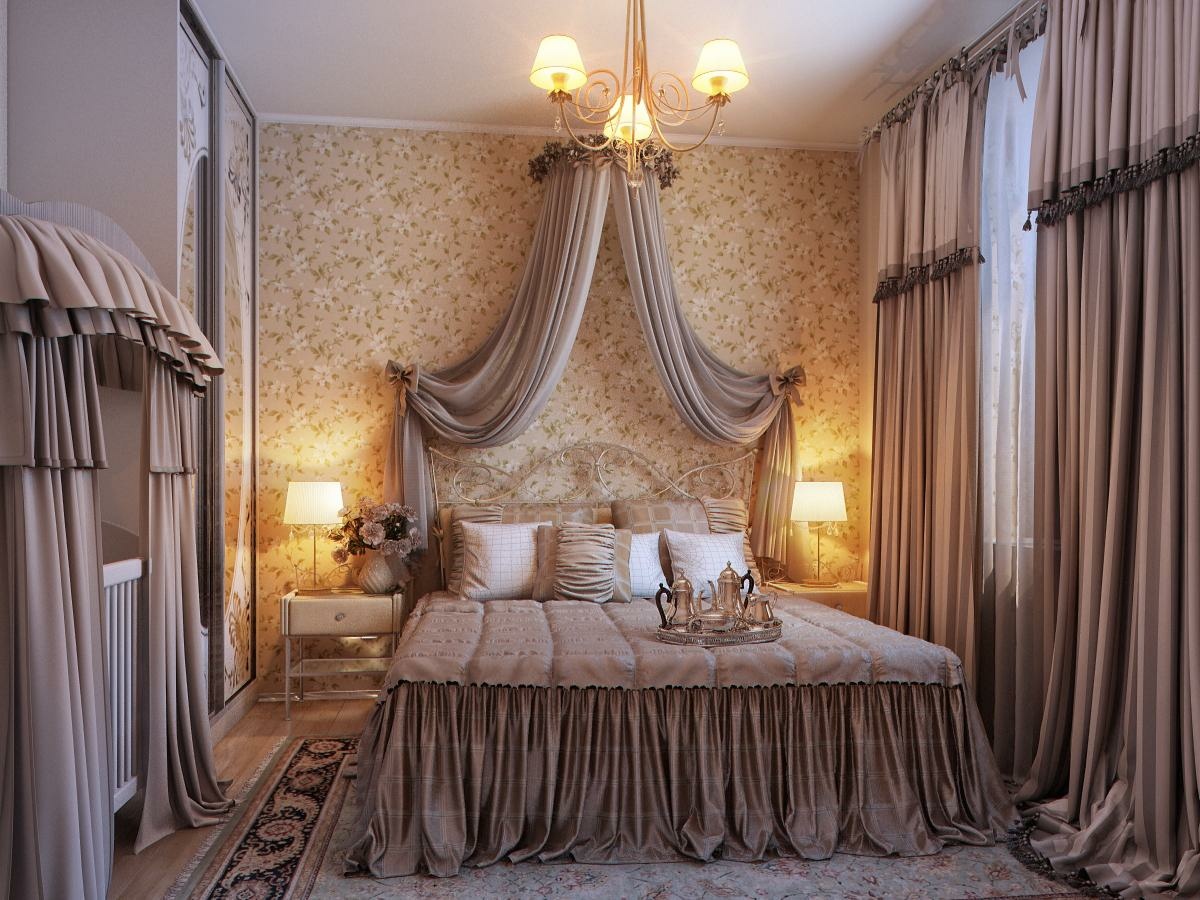 Modern Romantic Bedroom Design