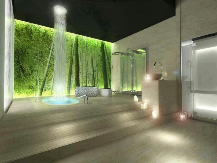 Waterfall Shower Design