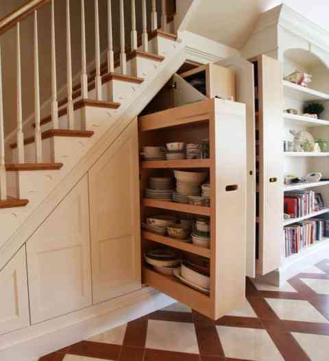 Under Stairs Storage Designs