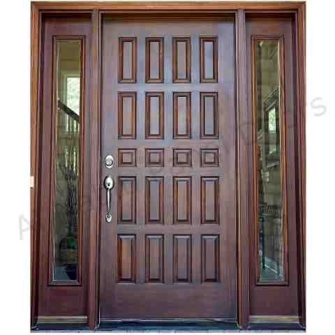 Dayar Wooden Front Door