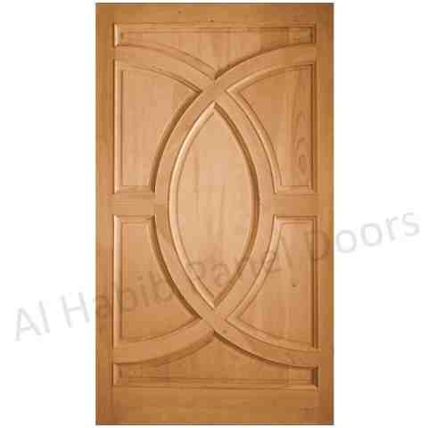 Diyaar Wooden Solid Door Double D Design