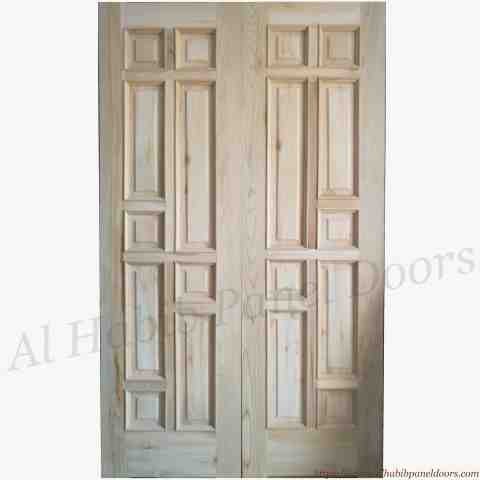 Diyar Wood Main Entrance Nine Panel Door