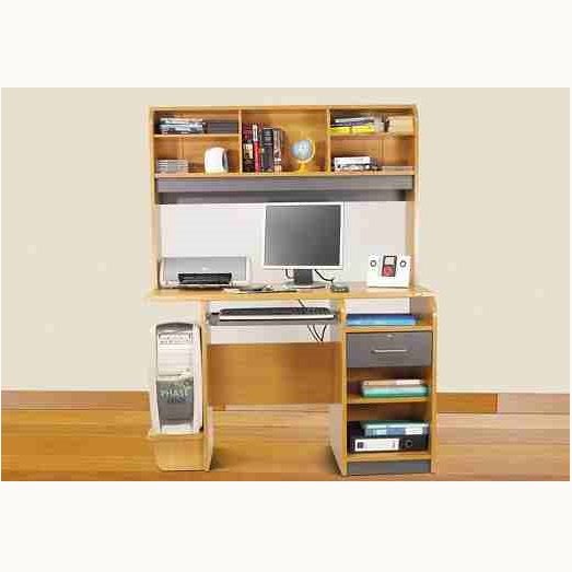 Drawer Computer Table with Top Unit