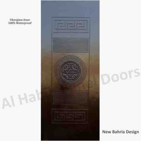 This is New Versace Design Fiberglass Door. Code is HPD713. Product of Doors - Beautiful Versace design modern fiberglass bedroom door. 100% waterproof. Available in different colors and sizes. Modern Doors design 2023 Al Habib