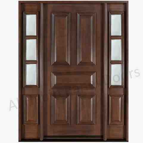 Five Panel Solid Door With Sides Frame
