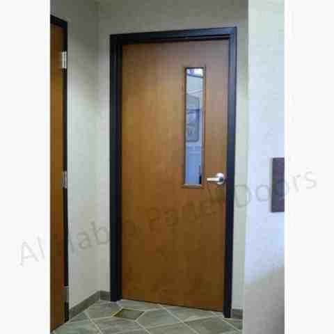 Flush Door With Side Vision Glass