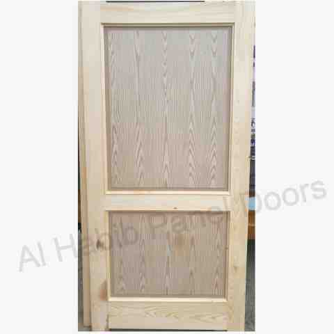 Kail Wood Frame With Ash Mdf Semi Solid Door