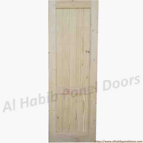 Kail Wood Two Panel Door