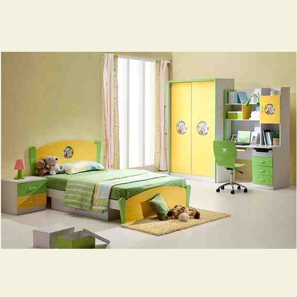 Kids bed Study Table Wardrobes