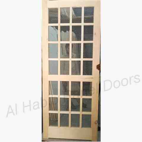 Pakistani Oily Kail Wood Door With Double Wire Mesh