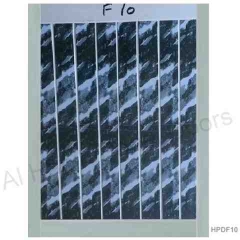 PVC Door Black Tile Color F10