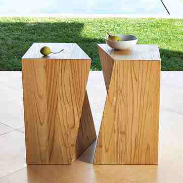 Reversible Side Tables