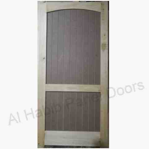 Semi Solid Kail Wood Door With Inside Mdf