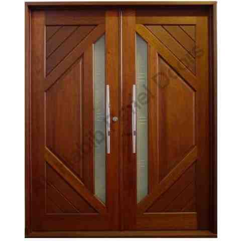 Solid Diyar Wood Double Door