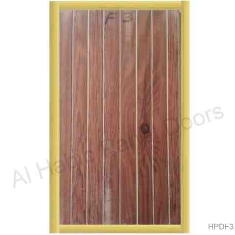 Wooden Grains Plastic Door Color F3
