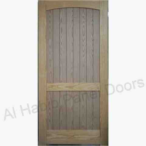 Yellow Pine Wood Frame With Ash Mdf Solid Door