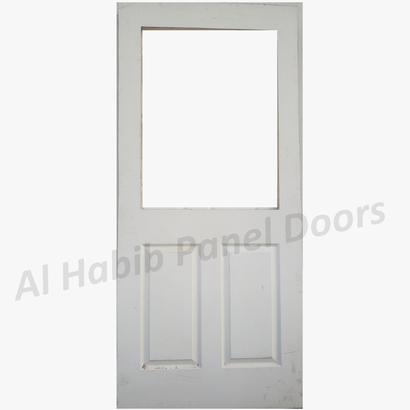 Malaysian Panel Door WIth Glass