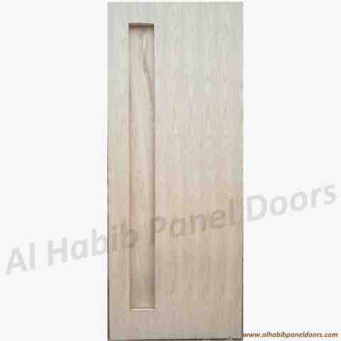 This is Ash Mdf Two Panel Door. Code is HPD675. Product of Doors - Beautiful Ash Lasani door design with hand router. Ash mdf doors are ready on order in all sizes.  Al Habib