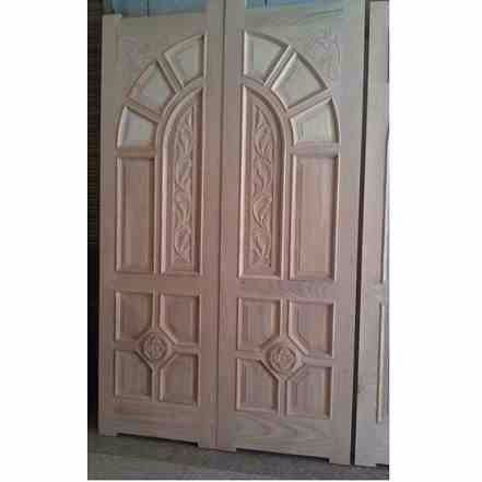 This is Diyar Wood Main Double Door. Code is HPD329. Product of Doors - Solid Wooden Main Doors in Pakistan, Spain, England, Main Doors, Double Door, Dayyar Wooden Main Doors, Ash Wood Main Doors, 6 Panel Double Door -  Al Habib